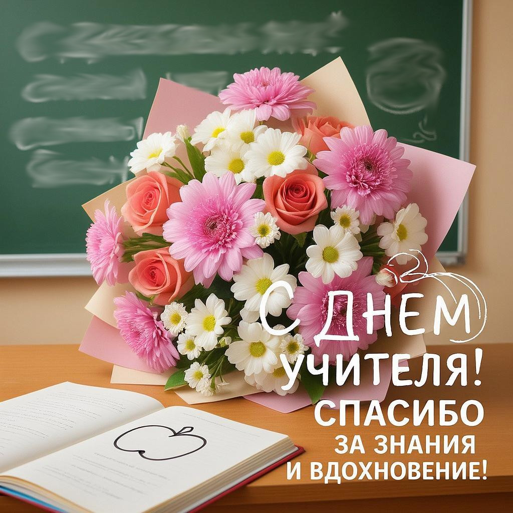 Поздравляем с Днем учителя!